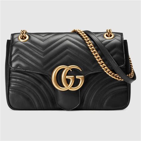 gucci marmont medium strao drop variation|Gucci Marmont medium clutch.